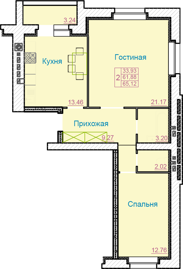 План квартиры