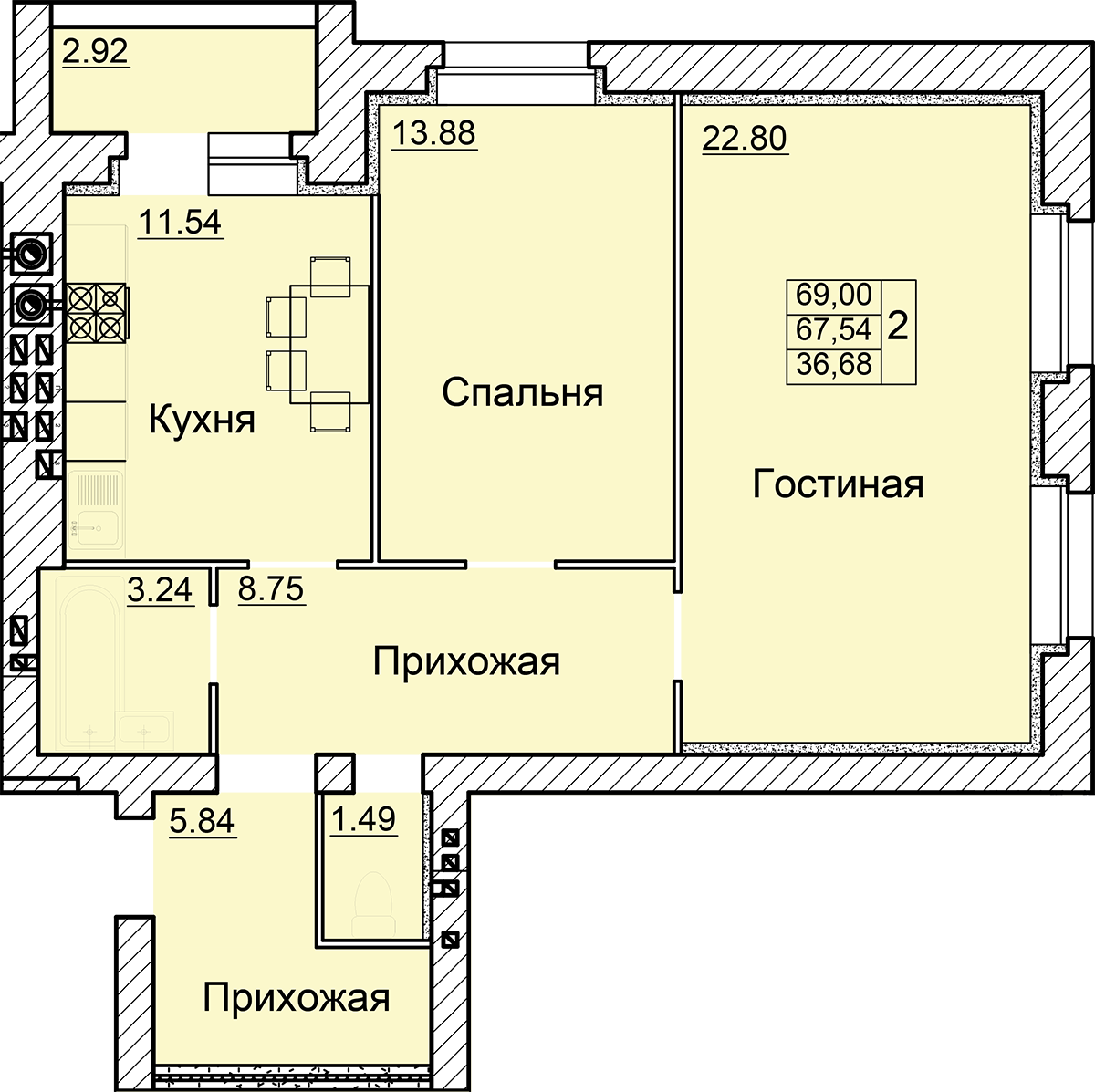 План квартиры