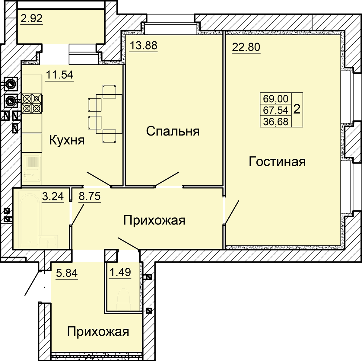 План квартиры