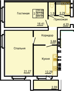 План квартиры