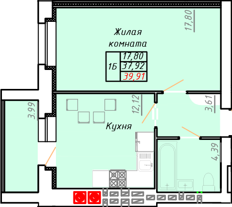 План квартиры