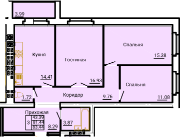 План квартиры