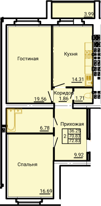 План квартиры
