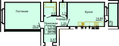 План квартиры