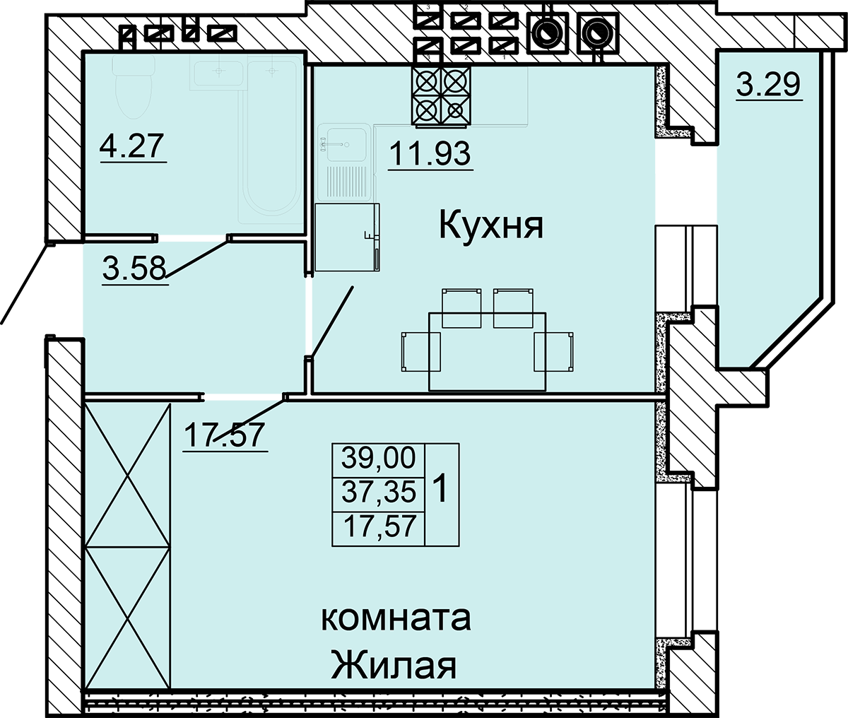 План квартиры