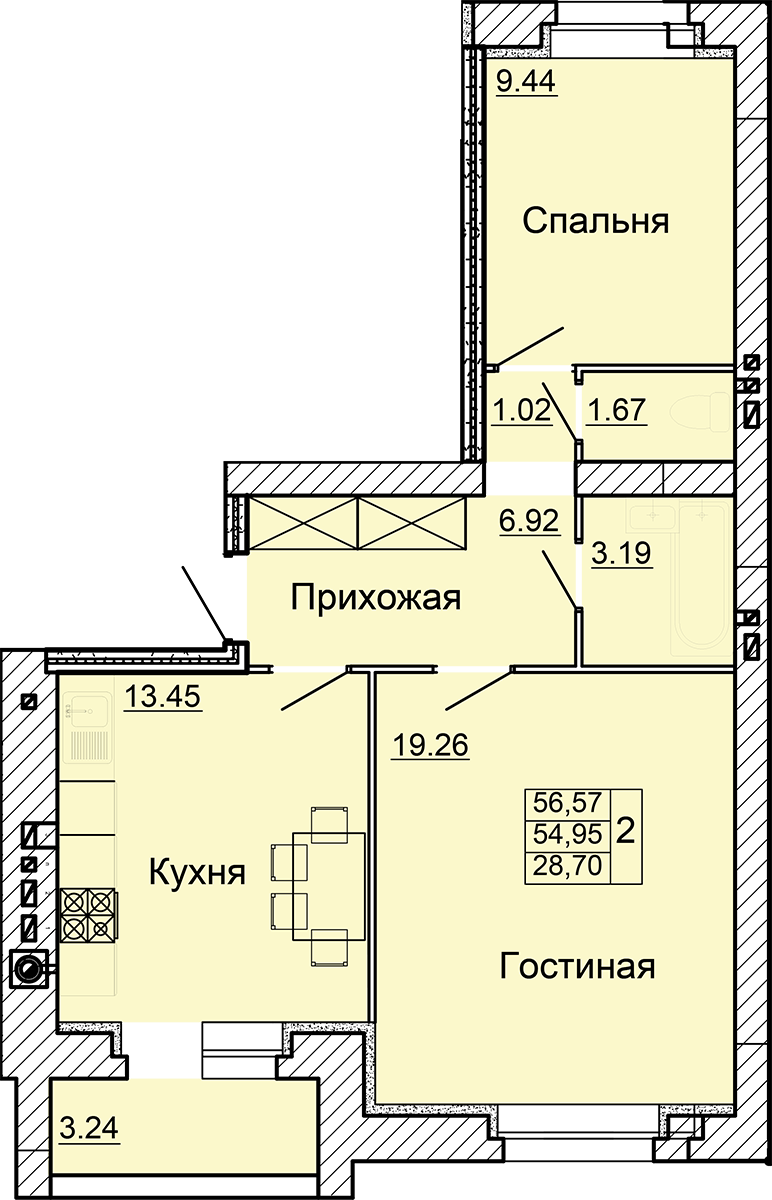 План квартиры