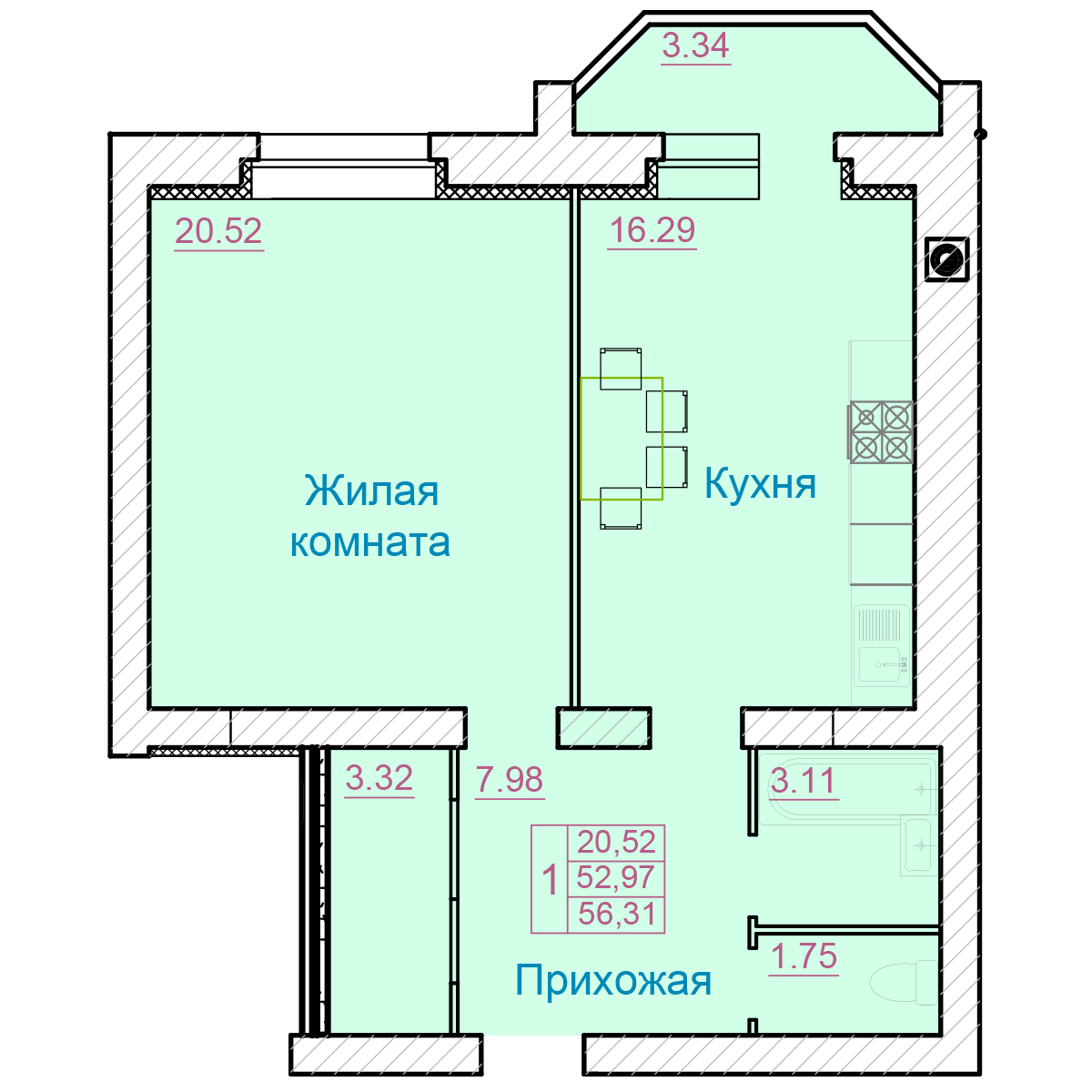 План квартиры
