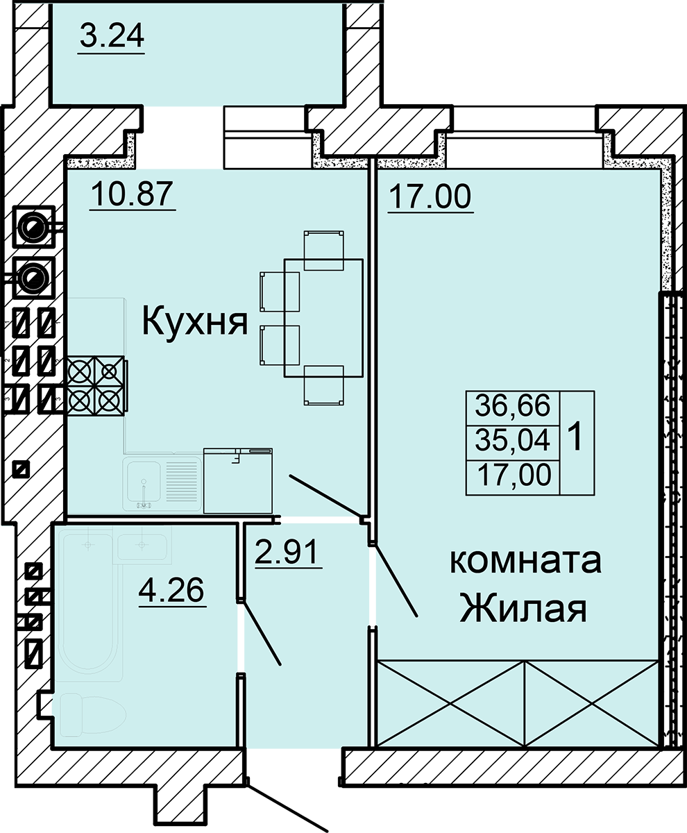 План квартиры