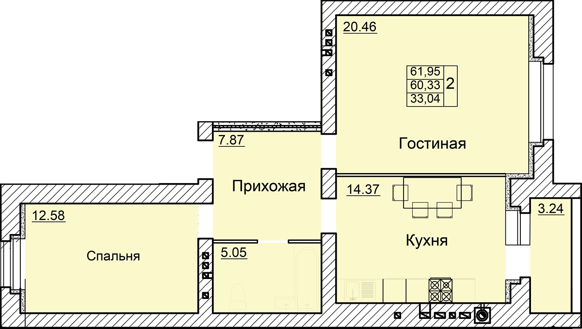 План квартиры