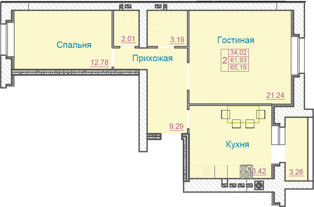 План квартиры